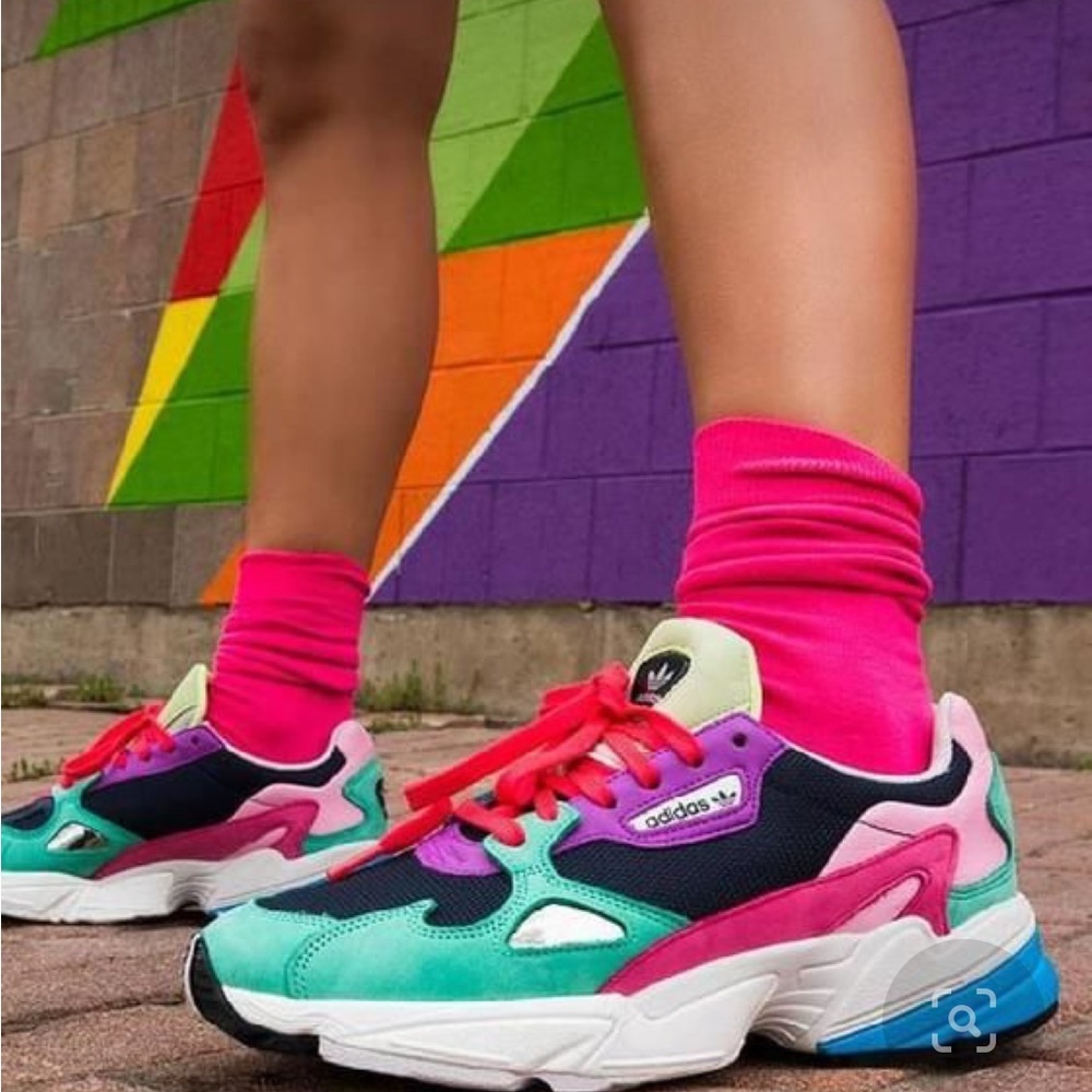 Adidas Falcon Neon Sneakers